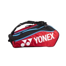 Yonex Racketbag Club Line (Schlägertasche, 3 Hauptfächer) #23 rot 12er